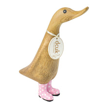 Load image into Gallery viewer, Dcuk Natural Spotted Welly Ducks
