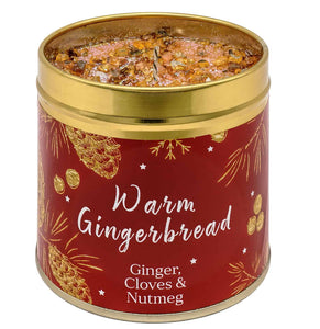 Christmas Elegance Collection – Warm Gingerbread Candle