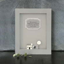 Load image into Gallery viewer, The Greatest Happiness Is Having A Family Who Love Each Other Wooden Wall Plaque
