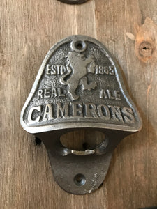 Cast Iron Wall Mounted Bottle Openers Please Click For Different Styles.
