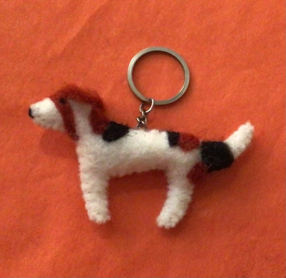 Felt Key Ring