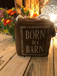 Born in a Barn Doorstop