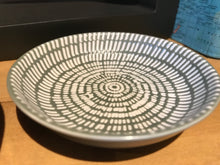 Load image into Gallery viewer, Grey/White Dish Available In Two Sizes
