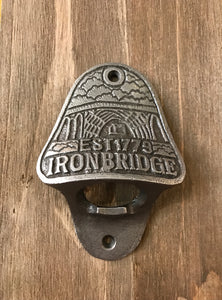 Cast Iron Ironbridge Wall Mounted Bottle Opener