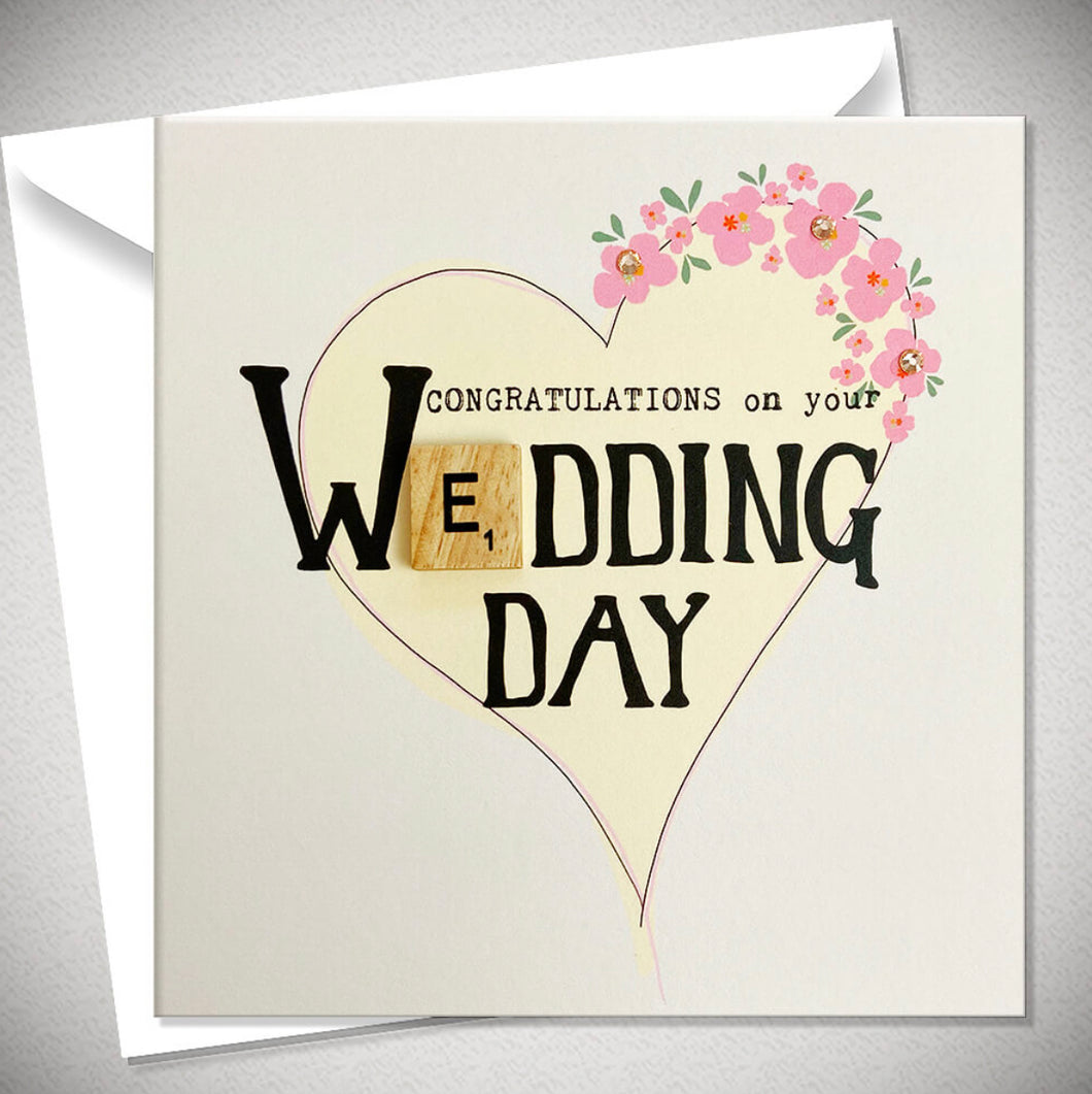 Congratulations On Your Wedding Day - Bexy Boo - Greeting Card