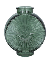 Load image into Gallery viewer, Glass Round Daisy Vase 17cm Tall
