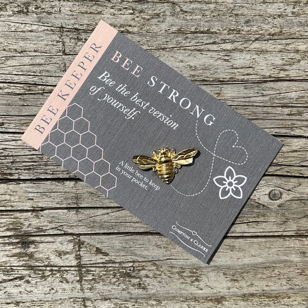 Bee Strong - Bee Keeper Charm
