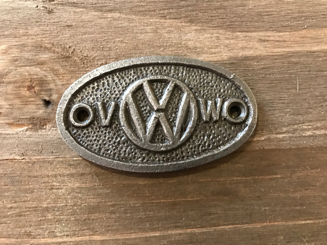 VW Volkswagen Wall plaque