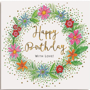 Happy birthday with love - Ooh la la - Greeting Card