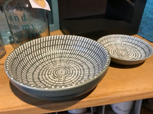 Load image into Gallery viewer, Grey/White Dish Available In Two Sizes
