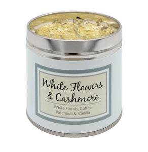White  Flowers & Cashmere scented candle