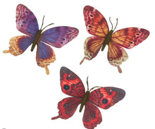 Load image into Gallery viewer, Fabric Butterfly clip
