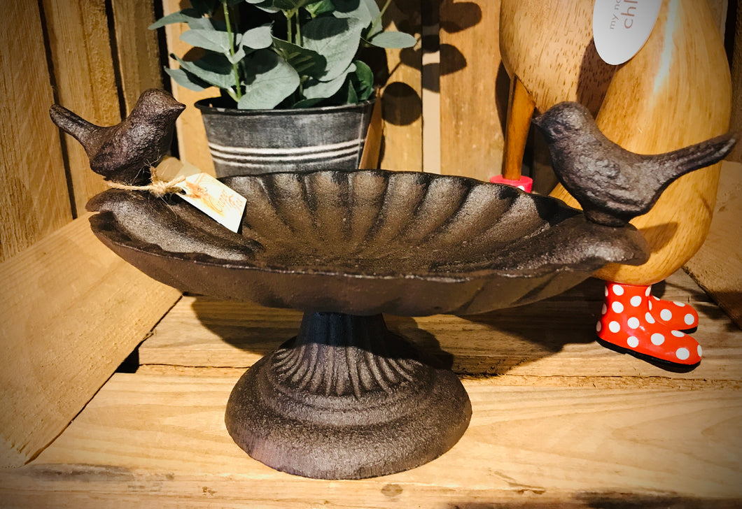 Cast Iron Bird Bath