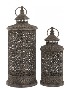 Rustic Lantern large and small