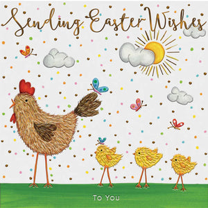 Sending Easter Wishes-Greeting Card