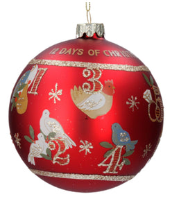 12 Days of Christmas Bauble