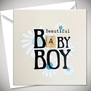 Beautiful Baby Boy - Bexy Boo - Greeting Card