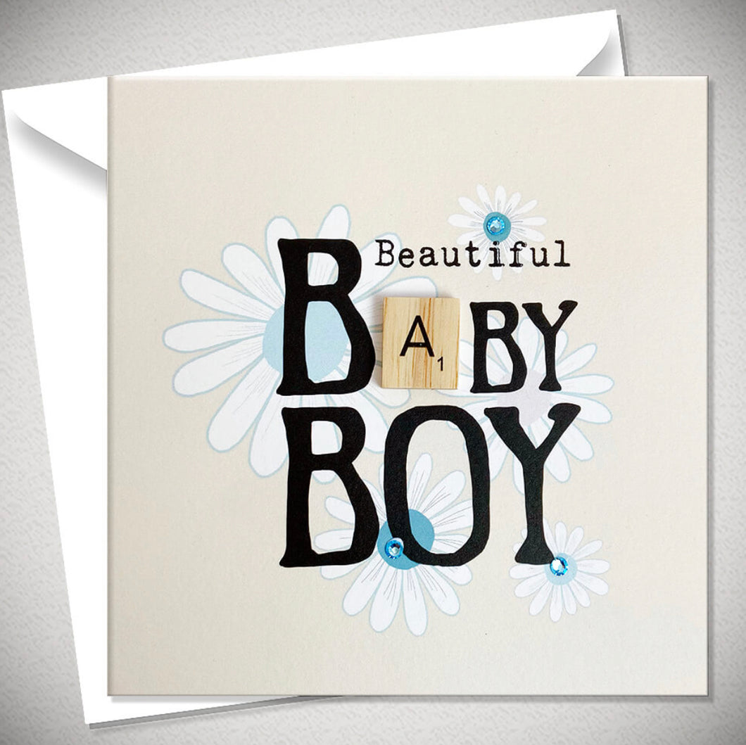 Beautiful Baby Boy - Bexy Boo - Greeting Card