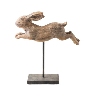 Small Leaping Rabbit on Stand