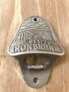 Cast Iron Ironbridge Wall Mounted Bottle Opener
