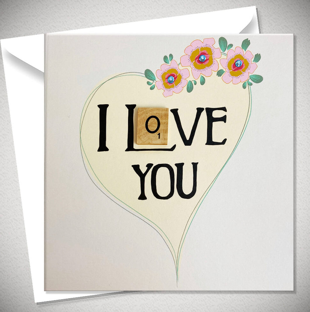 I Love You - Bexy Boo - Greeting Card