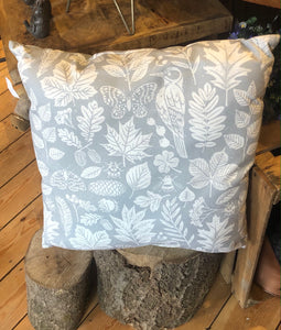 Grey Woodland Cushion