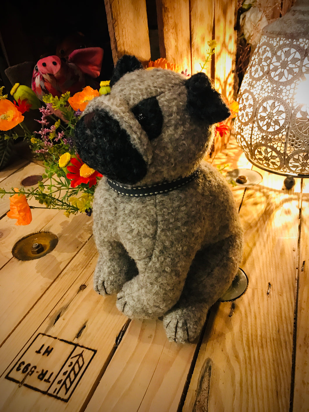 Puggles The Pug Doorstop