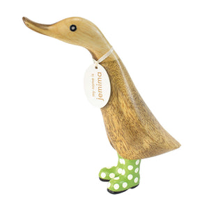 Dcuk Natural Spotted Welly Ducks