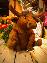 Load image into Gallery viewer, Mull the Highland Cow Door Stop
