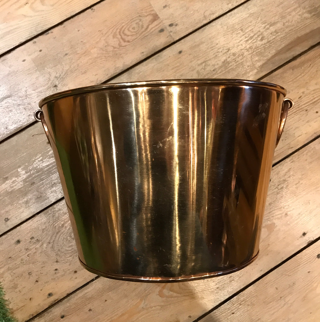 Copper pot / planter