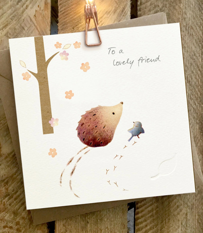 To a lovely friend !~Ginger Betty Greeting Cards