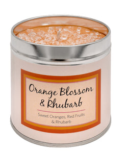 SERIOUSLY SCENTED CANDLE COLLECTION – ORANGE BLOSSOM AND RHUBARB