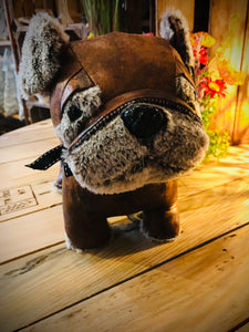 Pug Brown Doorstop