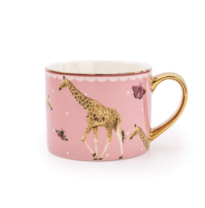 Giraffe Straight sided China Mug