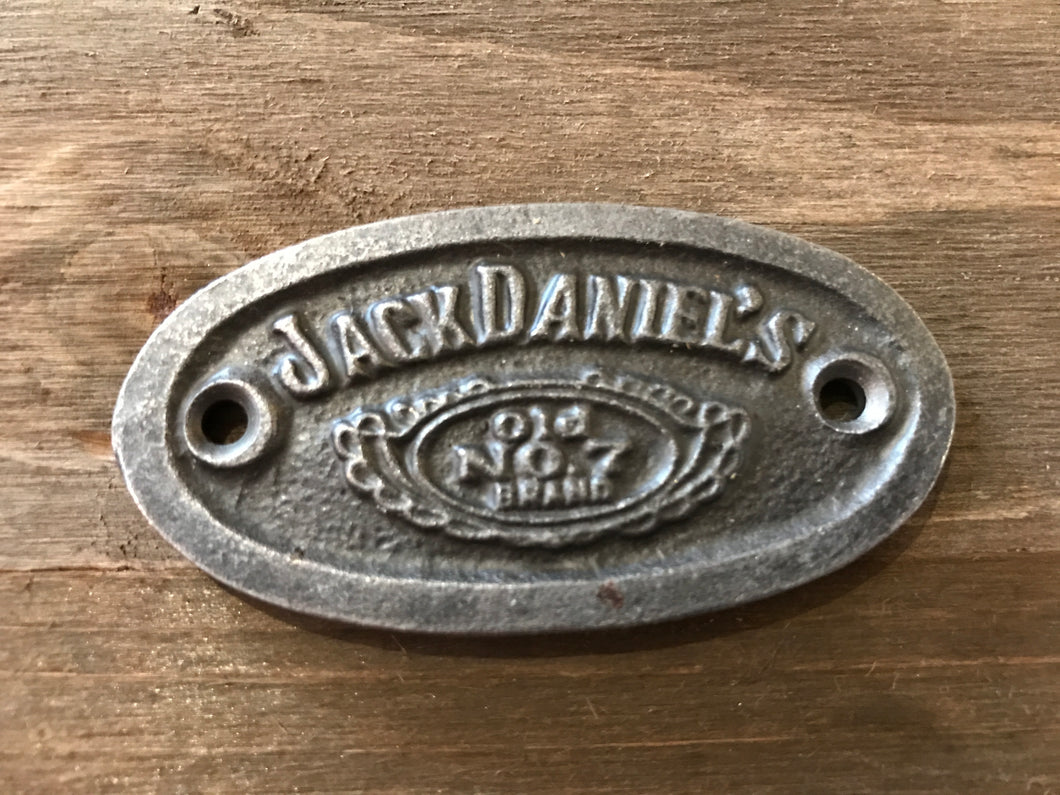 Jack Daniels Cast Iron Wall Plaque