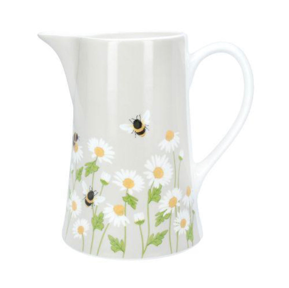 Daisy Bee Ceramic Jug Medium