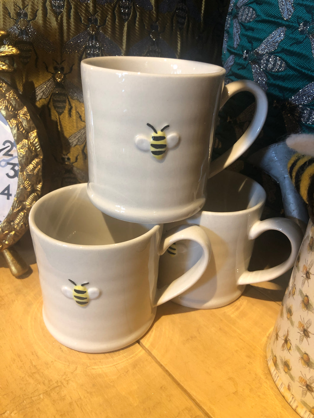 Ceramic Mini Bee Mug