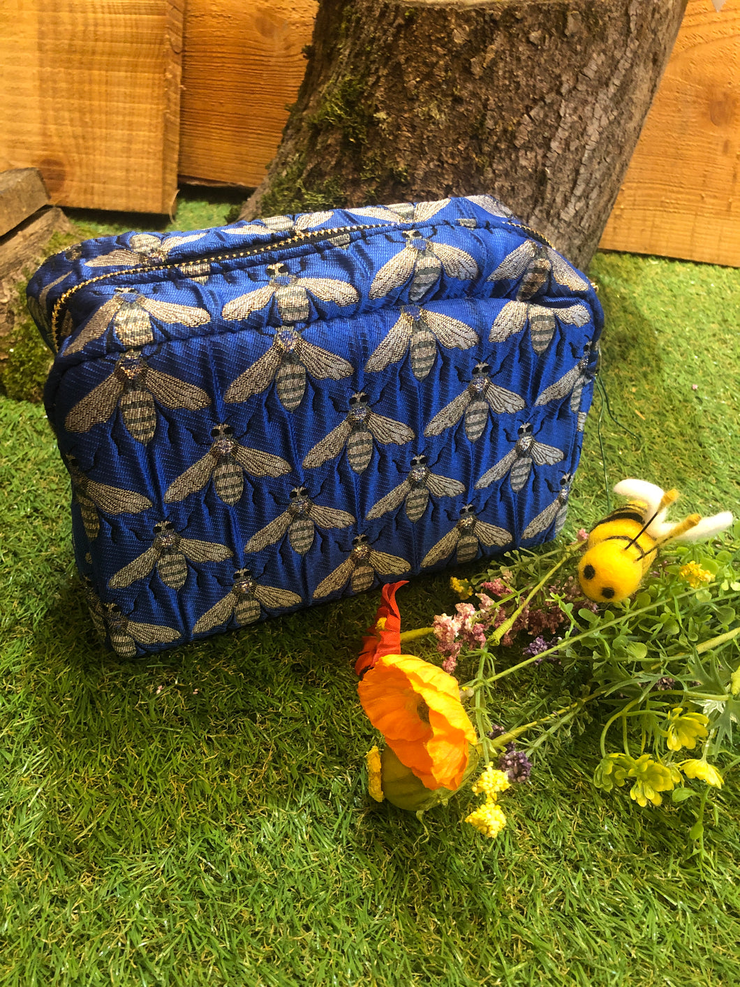 Blue Bee Cosmetic Bag